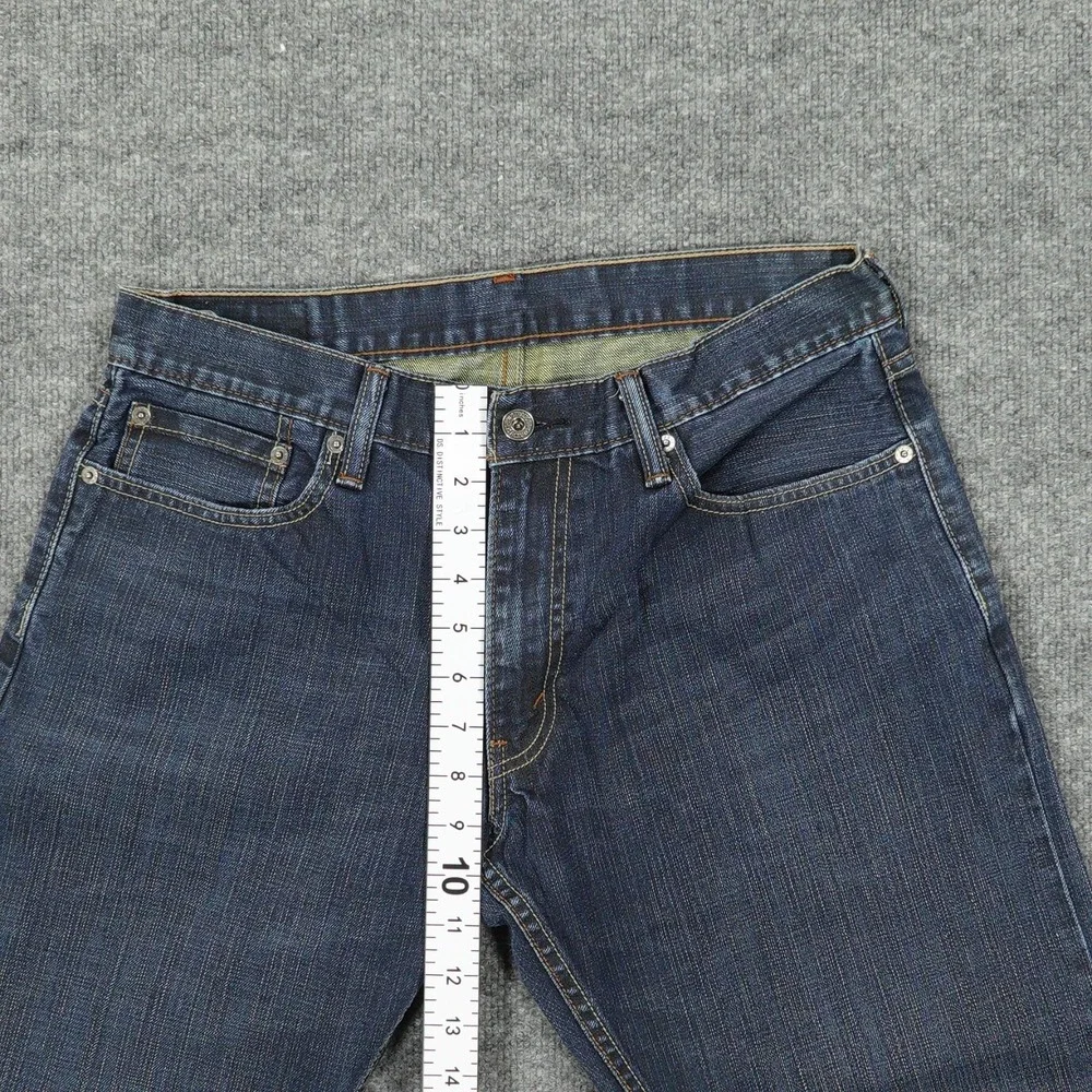 Levis 514 Jeans Men‎ 34x34 Blue Regular Straight Dark Wash